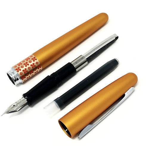 Pilot Metropolitan Fountain Pen - Retro Pop Orange- Fine Nib